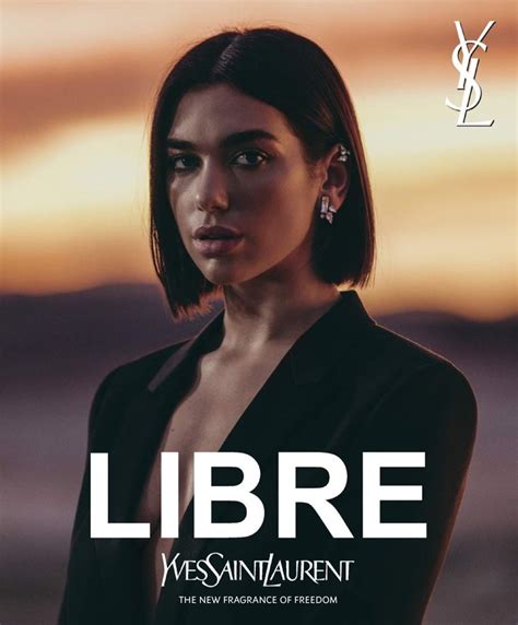 yves saint laurent advert model|dua lipa commercial song.